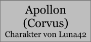 Apollon (Corvus) Charakter von Luna42