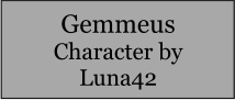 Gemmeus Character by Luna42