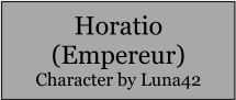 Horatio (Empereur) Character by Luna42