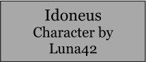 Idoneus Character by Luna42