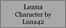 Leana Character by Luna42
