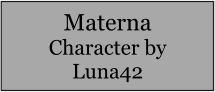 Materna Character by Luna42