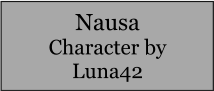 Nausa Character by Luna42
