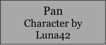Pan Character by Luna42