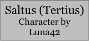 Saltus (Tertius) Character by Luna42