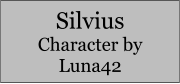 Silvius Character by Luna42