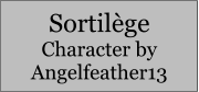 Sortilège Character by Angelfeather13