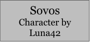 Sovos Character by Luna42