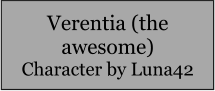 Verentia (the awesome) Character by Luna42