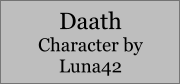 Daath Character by Luna42