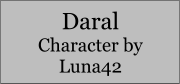 Daral Character by Luna42