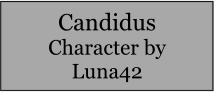 Candidus Character by Luna42