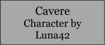 Cavere Character by Luna42