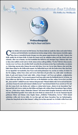 Weihnachtsspecial Ein Wolf in Feuer und Asche